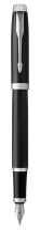 Parker IM Core Перьевая ручка  F321 Black CT F сталь нержавеющая