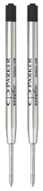 Parker Стержень для шарик. ручек QuinkFlow Z08 BP черный, 1,0мм блистер 3шт.