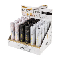 Ручка шар. BV "DreamWrite. Carrara" синяя,  0,7мм, 3 вида