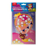 Аппликация из EVА А5 "Мишка на шаре"  4+