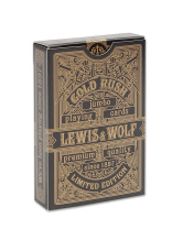 Карты игральные 54шт, "Lewis & Wolf" Gold Rush, poker size index jumbo, 63*88 мм Карты игральные 54шт, "Lewis & Wolf" Gold Rush, poker size index jumbo, 63*88 мм