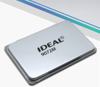 Подушка штемпельная IDEAL настольная 70*110мм, металл, неокрашенная Подушка штемпельная IDEAL настольная 70*110мм, металл, неокрашенная