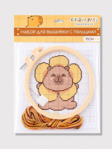 Набор  для вышивания крестиком "Draw Me! Капицветик" 15см