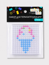 Термоаппликация 7*7см "Draw Me! Мороженое"