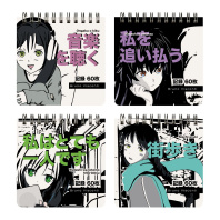 Блокнот 70*70мм пласт.обл. 60л "Pocket journal. Manga anime. City" кл. Блокнот 70*70мм пласт.обл. 60л "Pocket journal. Manga anime. City" кл.