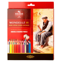 Карандаши цвет. акварельные 48цв Koh-I-Noor "Mondeluz" Карандаши цвет. акварельные 48цв Koh-I-Noor "Mondeluz"