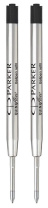 Parker Стержень для шарик. ручек QuinkFlow Z08 BP черный, 1,0мм блистер 2шт.