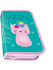 Пенал 1 отд. с 1-ой откид.пл. (200*130*30) молния, ткань "Cat princess"