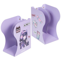 Подставка для книг "Kawaii Mimi" 19*15см полностью металл, телескопическая