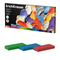 Пластилин классический ErichKrause Черная серия 24 цвета, 384 г (в коробке 24 шт)