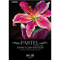 Бумага для пастели  A4 20л. 160 г/м2  "deVENTE" черная