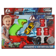 Машинка с катапультой 29*18см 7 предм.