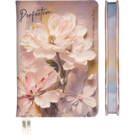 Ежедневник недат. А5 deVENTE Perfection 320 стр., анемон,тв.обл.,кожзам, ляссе
