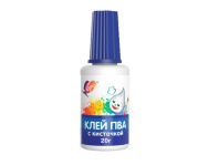 Клей ПВА 20 гр. с кисточкой Клей ПВА 20 гр. с кисточкой
