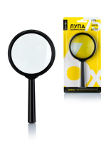Лупа 75мм, увеличение 6-кратное, стекло Лупа 75мм, увеличение 6-кратное, стекло