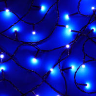 Гирлянда электрическая 20м 200LED светодиодная, 8 режимов, 220В, белый