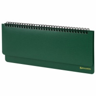 Планинг настольный недатированный (305x140 мм) BRAUBERG "Select", балакрон, 60 л., зеленый, 111695 Планинг настольный недатированный (305x140 мм) BRAUBERG "Select", балакрон, 60 л., зеленый, 111695