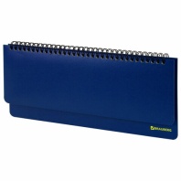 Планинг настольный недатированный (305x140 мм) BRAUBERG "Select", балакрон, 60 л., синий, 111698 Планинг настольный недатированный (305x140 мм) BRAUBERG "Select", балакрон, 60 л., синий, 111698