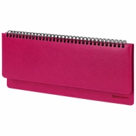 Планинг настольный недатированный (305x140 мм) BRAUBERG "Rainbow", кожзам, 60 л., розовый, 111699 Планинг настольный недатированный (305x140 мм) BRAUBERG "Rainbow", кожзам, 60 л., розовый, 111699