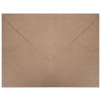 Конверты (290х390 мм) КРАФТ, без клея, 90 г/м2, КОМПЛЕКТ 500 шт., треугольный клапан