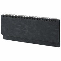 Планинг настольный недатированный (305x140 мм) BRAUBERG "Status", под кожу, 60 л., черный, 113372 Планинг настольный недатированный (305x140 мм) BRAUBERG "Status", под кожу, 60 л., черный, 113372