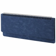 Планинг настольный недатированный (305x140 мм) BRAUBERG "Status", под кожу, 60 л., темно-синий, 113373 Планинг настольный недатированный (305x140 мм) BRAUBERG "Status", под кожу, 60 л., темно-синий, 113373