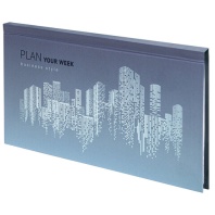 Планинг-еженедельник недатированный (165х90 мм) STAFF, твердая обложка, УФ-ЛАК, 64 л., "Metropolis", 113514 Планинг-еженедельник недатированный (165х90 мм) STAFF, твердая обложка, УФ-ЛАК, 64 л., "Metropolis", 113514