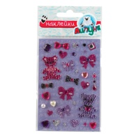 Наклейки "Хрустальные мишки", с европодвесом, ЛИП, RSS014 Наклейки "Хрустальные мишки", с европодвесом, ЛИП, RSS014