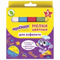 Мел цветной ЮНЛАНДИЯ "ЮНЛАНДИК И КОСМОС", НАБОР 5 шт., для рисования на асфальте, квадратный, 227446 Мел цветной ЮНЛАНДИЯ "ЮНЛАНДИК И КОСМОС", НАБОР 5 шт., для рисования на асфальте, квадратный, 227446