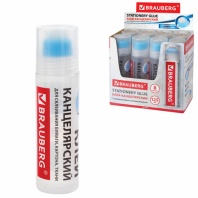 Клей канцелярский BRAUBERG, 125 мл, с силиконовым аппликатором, 228403 Клей канцелярский BRAUBERG, 125 мл, с силиконовым аппликатором, 228403