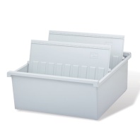 Картотека пластиковая ФОРМАТ А4 (297х210 мм), горизонтональная на 1300 карт, серая, HAN (Германия), НА954/0/11 Картотека пластиковая ФОРМАТ А4 (297х210 мм), горизонтональная на 1300 карт, серая, HAN (Германия), НА954/0/11