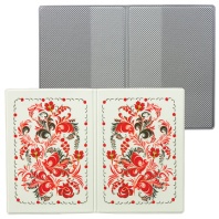 Обложка для паспорта "Узор", кожзам, полноцветный рисунок, ДПС, 2203.Т4 Обложка для паспорта "Узор", кожзам, полноцветный рисунок, ДПС, 2203.Т4