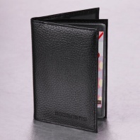 Обложка для автодокументов и паспорта натуральная кожа флоттер, "DOCUMENTS", черная, BRAUBERG 238193 Обложка для автодокументов и паспорта натуральная кожа флоттер, "DOCUMENTS", черная, BRAUBERG 238193