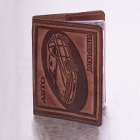 Обложка для автодокументов натуральная кожа краст, машина + "АВТОДОКУМЕНТЫ", коньяк, 238208 Обложка для автодокументов натуральная кожа краст, машина + "АВТОДОКУМЕНТЫ", коньяк, 238208