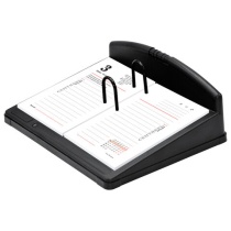 Подставка под календарь календарь STAFF EVERYDAY,230*180*85мм, черный, 238788