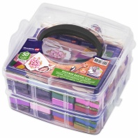 Глина полимерная запекаемая, НАБОР 50 штук (42 цвета) по 20 г, с аксессуарами в кейсе, BRAUBERG ART, 271166 Глина полимерная запекаемая, НАБОР 50 штук (42 цвета) по 20 г, с аксессуарами в кейсе, BRAUBERG ART, 271166