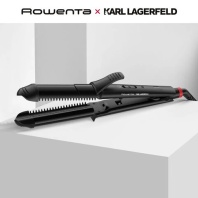 Мультистайлер для волос 3 в 1 ROWENTA Karl Lagerfeld CF451LF0, выпрямление/завивка, 170-200 °C, черный, 1830008551 Мультистайлер для волос 3 в 1 ROWENTA Karl Lagerfeld CF451LF0, выпрямление/завивка, 170-200 °C, черный, 1830008551