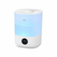 Увлажнитель воздуха BQ (БИ-КЬЮ) HDR1009, объем бака 4 л, 25 Вт, аромаконтейнер, белый/синий, 86196444