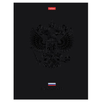 Блокнот А5 167х216мм, 80л, твёрдый, клетка, матовая лам., лак, блок 5цв, HATBER, Россия, 085282, 80ББ5лолВ130989