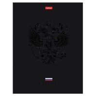 Блокнот А5 167х216мм, 80л, твёрдый, клетка, матовая лам., лак, блок 5цв, HATBER, Россия, 085282, 80ББ5лолВ130989