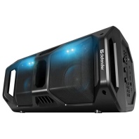 Колонка портативная DEFENDER Rage, 2.0, 50 Вт, Bluetooth, FM-тюнер, microSD, чёрная, 65109 Колонка портативная DEFENDER Rage, 2.0, 50 Вт, Bluetooth, FM-тюнер, microSD, чёрная, 65109