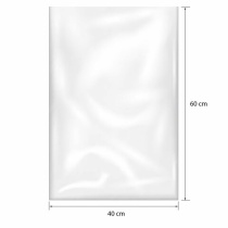 Пакеты фасовочные ПРОЧНЫЕ, первичный ПВД 40х60 см, КОМПЛЕКТ 100 шт., 40 мкм