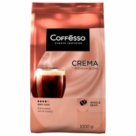 Кофе в зернах COFFESSO "Crema", 1 кг, 102486 Кофе в зернах COFFESSO "Crema", 1 кг, 102486