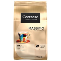 Кофе в зернах COFFESSO "Massimo" 100% арабика, 1 кг, 102488 Кофе в зернах COFFESSO "Massimo" 100% арабика, 1 кг, 102488