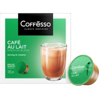Кофе в капсулах COFFESSO "Cafe au lait" для кофемашин Dolce Gusto, 16 порций, 102506 Кофе в капсулах COFFESSO "Cafe au lait" для кофемашин Dolce Gusto, 16 порций, 102506