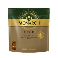 Кофе растворимый MONARCH Gold, сублимированный, 500 г, мягкая упаковка, ш/к 71678