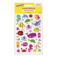 Наклейки зефирные "Морские обитатели", многоразовые, 10х15 см, ЮНЛАНДИЯ, 661826 Наклейки зефирные "Морские обитатели", многоразовые, 10х15 см, ЮНЛАНДИЯ, 661826