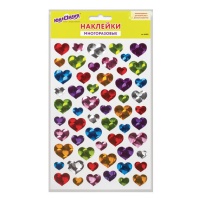 Наклейки виниловые "Сердца", многоразовые, голографические, 14х21 см, ЮНЛАНДИЯ, 661833 Наклейки виниловые "Сердца", многоразовые, голографические, 14х21 см, ЮНЛАНДИЯ, 661833