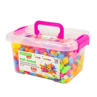 Конструктор POP-BEADS для творчества и игр, 550 бусин, браслеты, кольца, BRAUBERG KIDS, 664698 Конструктор POP-BEADS для творчества и игр, 550 бусин, браслеты, кольца, BRAUBERG KIDS, 664698