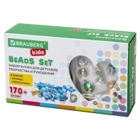 Набор для создания бижутерии и украшений BEADS SET РУСАЛКИ, 188 элементов, BRAUBERG KIDS, 664700 Набор для создания бижутерии и украшений BEADS SET РУСАЛКИ, 188 элементов, BRAUBERG KIDS, 664700